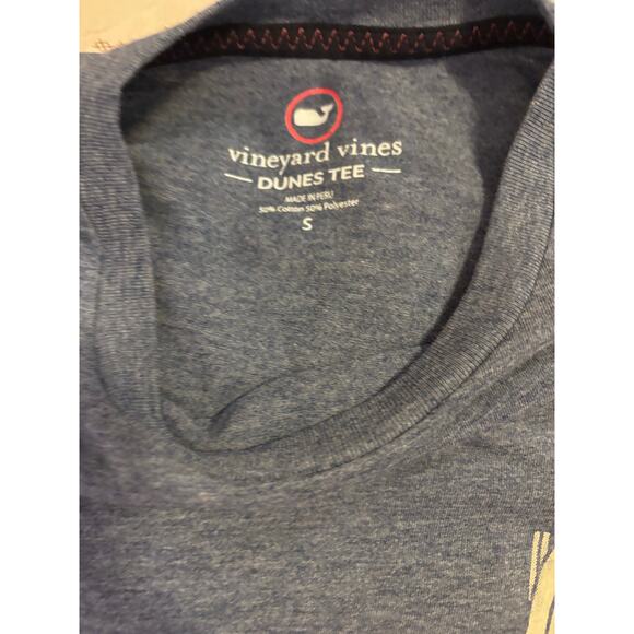 Vineyard Vines Long Sleeve Graphic Tee – Blue – Size Small - Picture 4 of 5